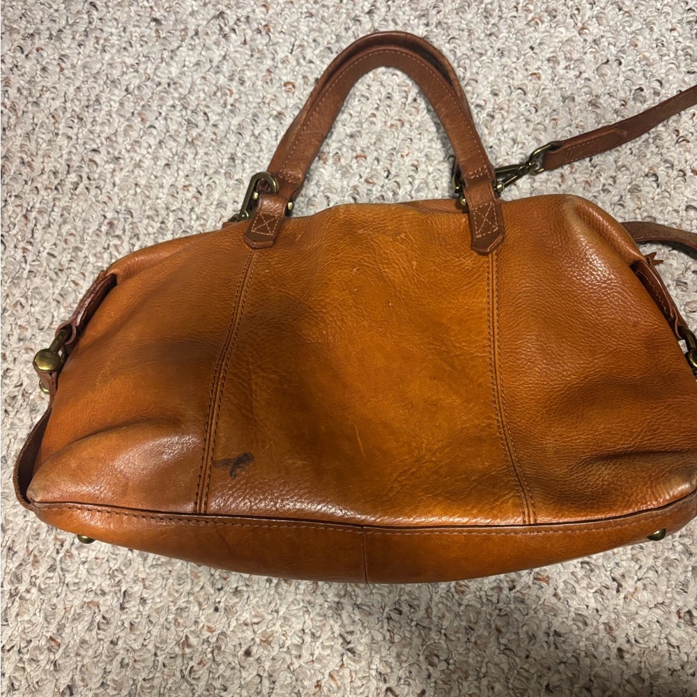 Madewell Brown Leather Satchel